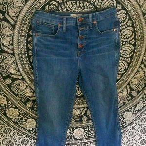 Madewell high waisted jeans